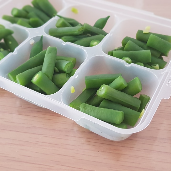 離乳食完了期 いんげん 冷凍用 レシピ 作り方 By てげ子 楽天レシピ 離乳食完了期 いんげん 冷凍用 レシピ 作り方 By てげ子 楽天レシピ